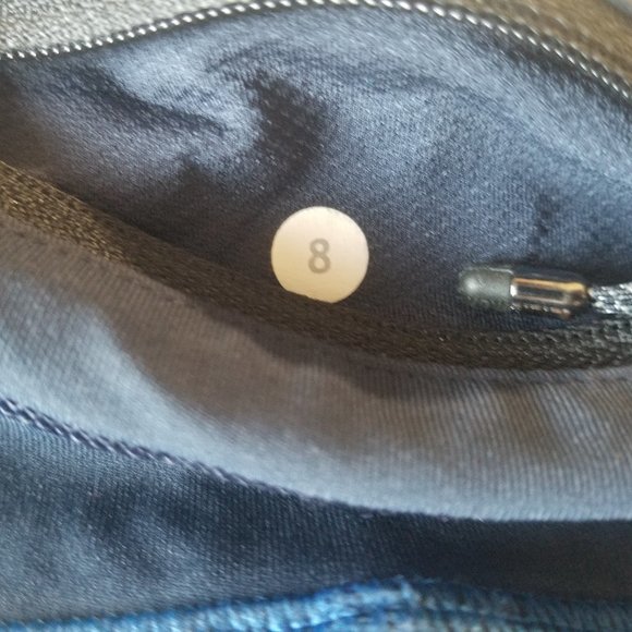 Lululemon Blue Yoga Cropped Pants - Picture 4 of 6